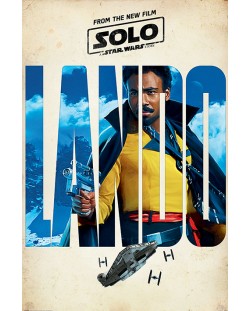 Poster maxi Pyramid - Solo: A Star Wars Story (Lando Teaser)