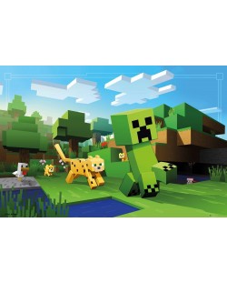 Poster maxi GB Eye Minecraft - Ocelot Chase