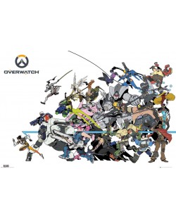 Poster maxi GB Eye Overwatch - Battle