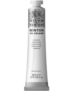 Vopsea ulei Winsor & Newton Winton - zinc alb, 200 ml