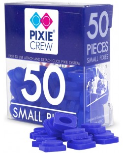 Pixeli mici de siliciu Pixie Crew - Albastru, 50 buc