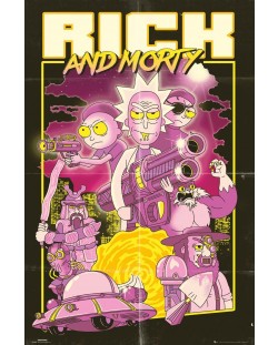 Poster maxi GB Eye Rick and Morty - Action Movie