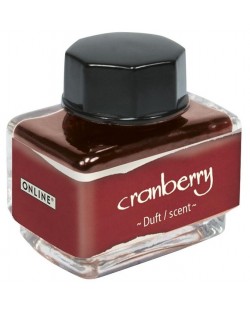 Cerneală parfumată Online - Cranberry, roșu, 15 ml