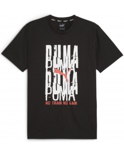 Tricou pentru bărbați  Puma - Graphic Emblem , negru