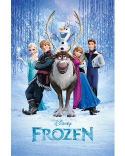 Poster maxi Pyramid - Frozen (Cast)