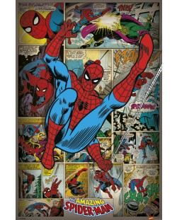 Poster maxi Pyramid - Marvel Comics (Spider-Man Retro)