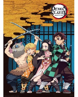 Poster maxi ABYstyle Animation: Demon Slayer - Group