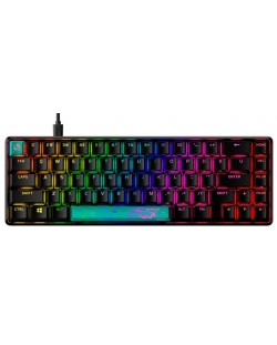 Tastatura mecanica HyperX - Alloy Origins 65, Red, RGB, negru