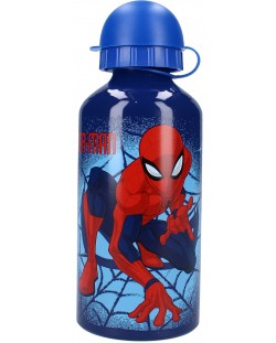 Sticla de aluminiu Vadobag Let's Eat - Spider-Man, 500 ml