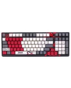 Tastatură mecanică A4Tech Bloody - S98 Naraka, RGB, Red, roșie