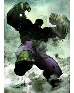 Poster metalic Displate - Marvel: Hulk