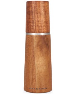 Moară de piper Cole & Mason - Marlow Acacia, 18,5 x 6 cm, lemn de acacia