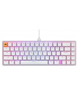 Tastatură mecanică Glorious - GMMK 2 Compact, Fox, RGB, albă