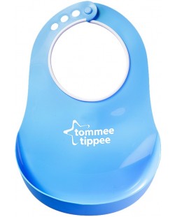 Tommee Tippee Soft Bib - Comfi Neck, albastru