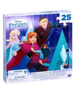 Puzzle moale Spin Master Cardinal de 25 piese - Frozen
