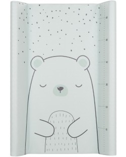 Salteluță moale de înfășat KikkaBoo - Bear with me, Mint, 80 x 50 cm