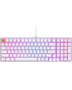 Tastatură mecanică Glorious - GMMK 2 Full-Size, Fox, RGB, albă