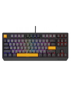 Tastatură mecanică Genesis - Thor 230 TKL, Outemu Red, RGB, Anchor Gray Negative
