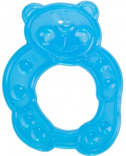 Dentitie moale pentru bebelusi Canpol - Ursuleț, albastru