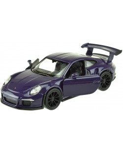Toi Toys Welly - Porsche GT 3, mov inchis