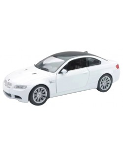 Mașinuță metalică Newray - BMW 3 Coupe, albă, 1:24