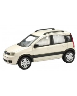 Mașinuță metalică Newray - Fiat Panda 4x4, albă, 1:43