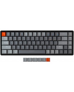 Tastatura mecanica Keychron - K6 Aluminum, Tactile, neagra