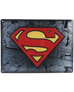 Poster metalic  ABYstyle DC Comics: Superman - Logo