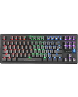 Tastatură mecanică Xtrike ME - GK-979 RO, Albastru, Curcubeu, negru