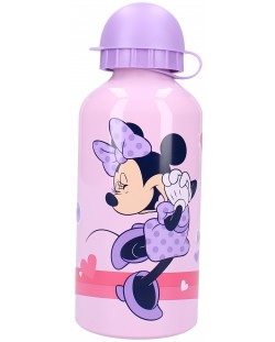 Sticla de aluminiu Vadobag Let's Eat - Minnie Mouse, 500 ml