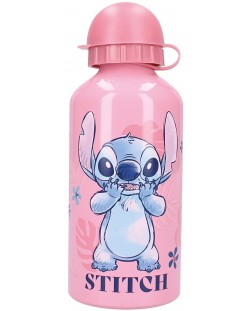 Sticla de aluminiu Vadobag Let's Eat - Stitch, 500 ml