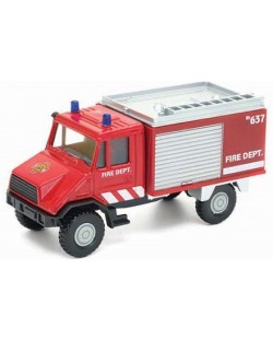Jucărie din metal Welly Urban Spirit - Camion container, 1:34