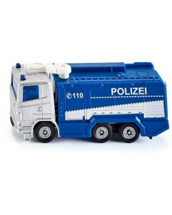 Jucarie metalica Siku - Camion de politie cu tun de apa