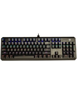 Tastatură mecanică T-Dagger - Pavones, Blue ET, RGB, neagră