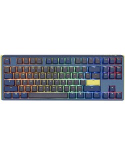 Tastatura mecanica Ducky - One 3 Daybreak TKL, MX Silver, albastra