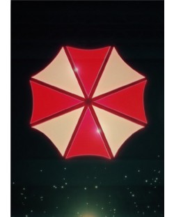 Poster metalic Displate - 3D umbrella corp Emblem