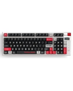 Tastatură mecanică Marvo - Monka Storm KG991W, безжична, RGB,  albă