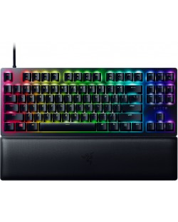Tastatura mecanica Razer - Huntsman V2 TKL, Red, RGB, neagra