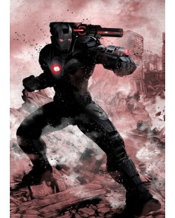 Poster metalic Displate - Marvel: War Machine