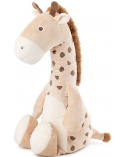 Jucărie moale pentru bebeluşi Tedsy - Girafă, galben, 35 cm