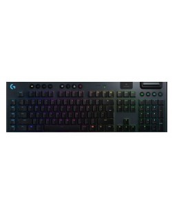 Tastatura mecanica Logitech - G915, Us Layout, clicky switches, neagra