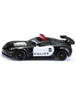 Mașină de metal Siku - Chevrolet Corvette Zr1 Police