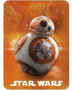 Poster metalic ABYstyle Movies: Star Wars - BB-8