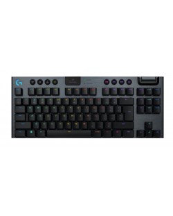 Tastatura mecanica Logitech - G915 TKL, tactile, neagra