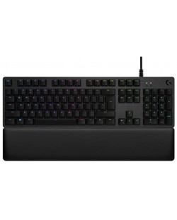 Tastatura gaming Logitech - G513, GX Red Linear, neagra
