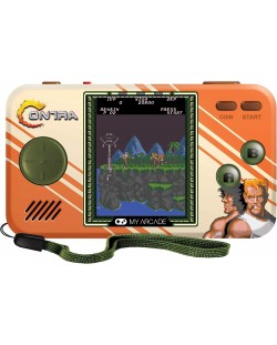 Consolă mini My Arcade - Contra 2in1 Pocket Player (Premium Edition)