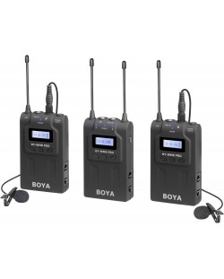 Microfoane Boya - BY-WM8 Pro-K2, wireless, gri