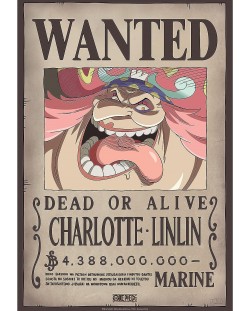 Mini poster GB eye Animation: One Piece - Big Mom Wanted Poster (Series 2)