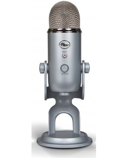 Microfon Blue - Yeti, argintiu