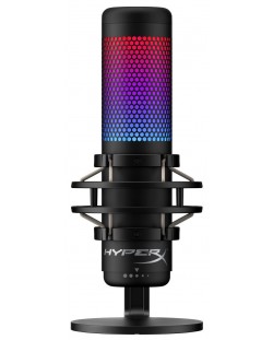 Microfon HyperX - QuadCast S, RGB, negru